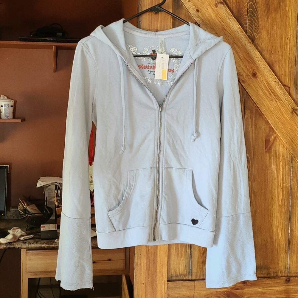 Twisted Heart Zip up sweatshirt